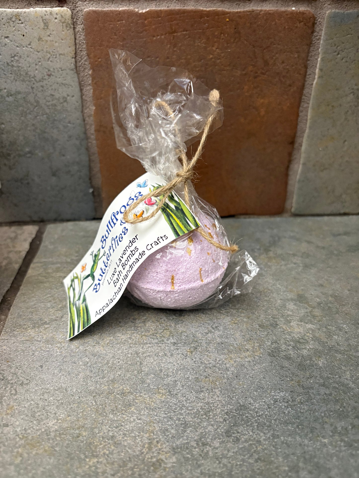 Handcrafted Natural Lavender Bath Bomb